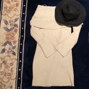 Off Shoulder Sweater Dress